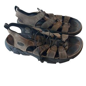 KEEN Men's Daytona Sandal Timberwolf 13 M US anatomic footbed waterproof hiking